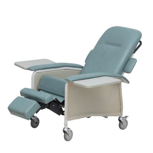 Manual chemotherapy chair - HO-S11-3 - Hongkong Medi - 3-section / on casters / adjustable backrest