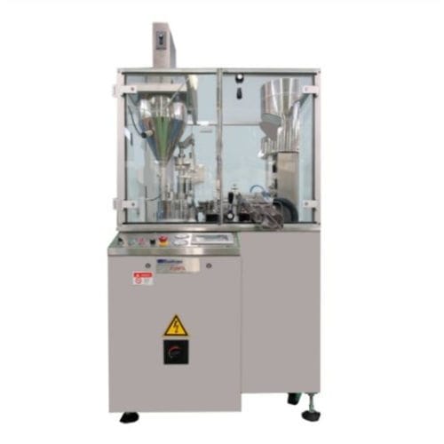 Fully-automatic filling machine - FP-40 EasiFILL - Qualicaps - vacuum / screw / floor-standing