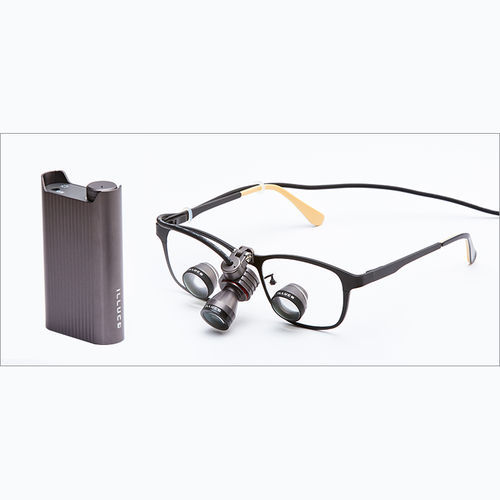 Surgical headlight - IHL-1000  - Illuco Corporation - LED / with rechargeable battery / for binocular loupes
