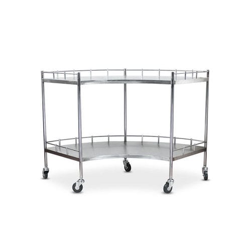 Medical trolley - MK-S02 - Zhangjiagang Medi Medical Equipment - for general purposes / storage / stainless steel