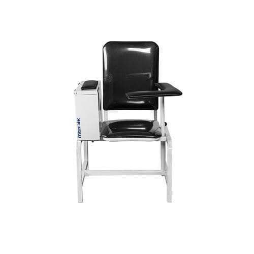 Manual blood donor chair - YA-DS-M04 - Zhangjiagang Medi Medical Equipment - 2-section / with armrests