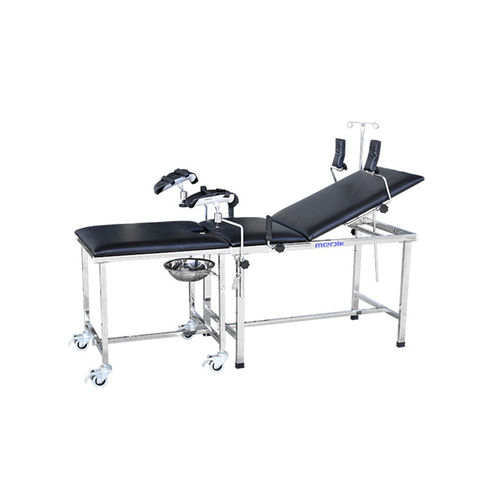 Delivery bed - MC-C10 - Zhangjiagang Medi Medical Equipment - on casters / 3-section