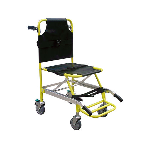 Manual stretcher chair - YA-SS04 - Zhangjiagang Medi Medical Equipment - foldable / 3 sections / with legrest