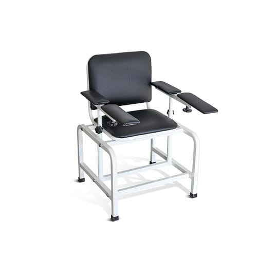 Manual blood donor chair - YA-DS-M04B - Zhangjiagang Medi Medical Equipment - 2-section / fixed-height