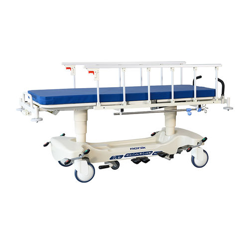 Transport stretcher trolley - YA-PS02E - Zhangjiagang Medi Medical Equipment - emergency / recovery / hydraulic