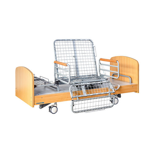 Nursing home bed - YA-DH4-1 - Zhangjiagang Medi Medical Equipment - electric / reclining / ultra-low