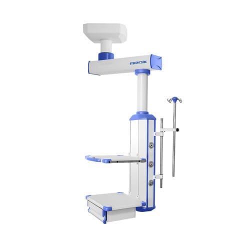Ceiling-mounted medical pendant - MD-S2  - Zhangjiagang Medi Medical Equipment - intensive care / single-arm / rotary