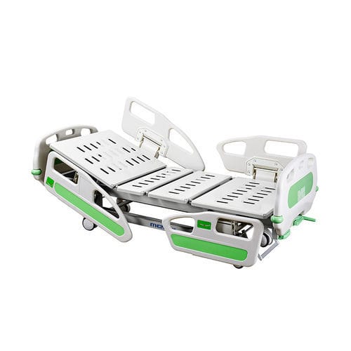 Medical bed - YA-M2-7 - Zhangjiagang Medi Medical Equipment - manual / fixed-height / with locking wheels
