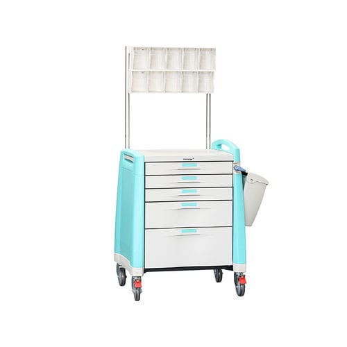 Medical trolley - MK-P07 - Zhangjiagang Medi Medical Equipment - anesthesia / medication / aluminum