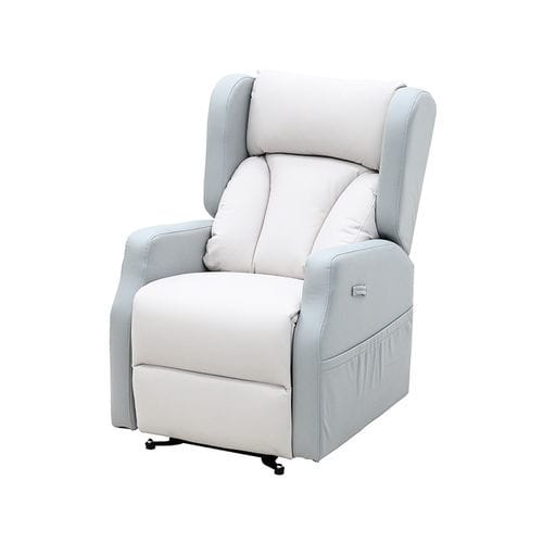 Reclining lift chair - YA-DS-R04 - Zhangjiagang Medi Medical Equipment - electric / with legrest / on casters