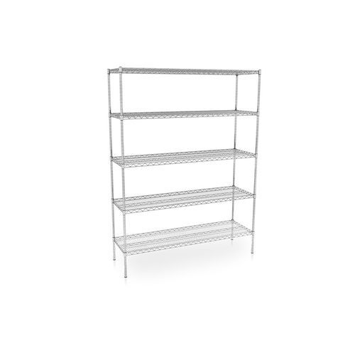 5-shelf shelving unit - CSD-S02 - Zhangjiagang Medi Medical Equipment - sterilization / stainless steel / open-structure