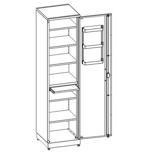 Medicine MSH101 Medindustria Service with shelf / fixed