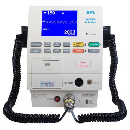 Manual external defibrillator DF 2509/R BPL Medical Technologies