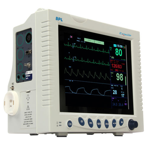 ECG patient monitor - EXCELLO - BPL Medical Technologies - RESP / TEMP / NIBP