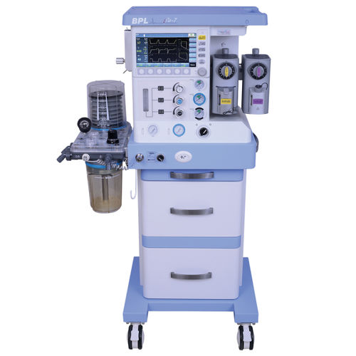 Infant anesthesia workstation - EFLO 7  - BPL Medical Technologies - pediatric / trolley-mounted / with respiratory monitoring