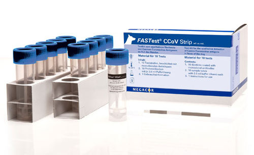Rapid infectious disease test - FASTest® CCoV - MEGACOR Diagnostik - for dogs / coronavirus / canine parvovirus