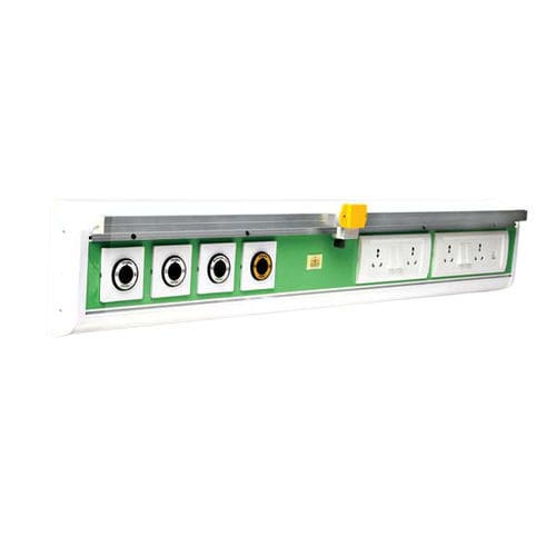 Wallmounted bed head unit G8 Pratibha Medinox horizontal