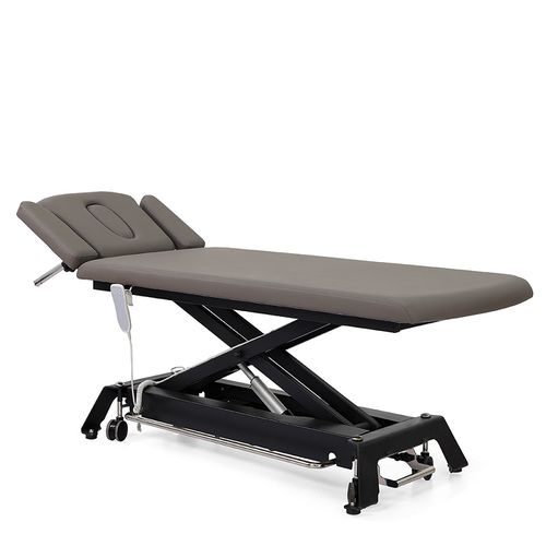Physiotherapy treatment table - DP-8414 - Guangdong Dongpin Beauty & Medical Technology - electric / height-adjustable / reclining