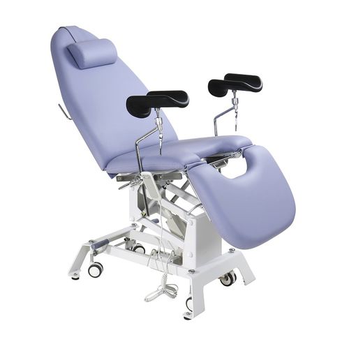 Gynecological examination chair - DP-YF011 - Guangdong Dongpin Beauty & Medical Technology - electric / height-adjustable / with adjustable backrest
