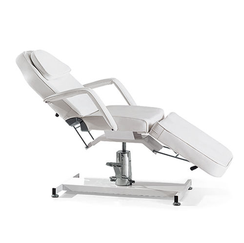 Hydraulic massage table - DP-8322 - Guangdong Dongpin Beauty & Medical Technology - with armrests / with tilting backrest / with headrest
