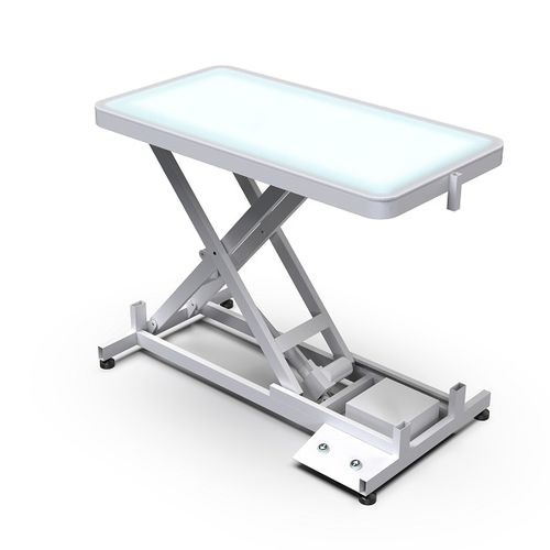 Height-adjustable grooming table - DP-XFL-P2 - Guangdong Dongpin Beauty & Medical Technology - lifting / foot-operated / electrically-operated