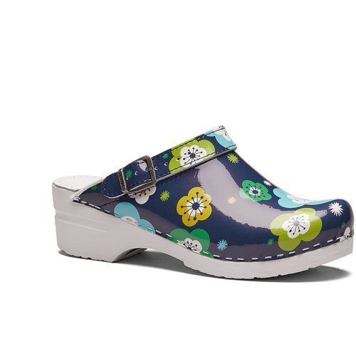 Women's hospital clog - FlexiKlog - Toffeln - anti-static / white / black