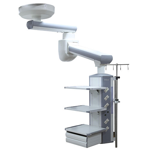 Ceiling-mounted medical pendant - HFP-DS240/380   - Shanghai Huifeng Medical Instrument - intensive care / articulated / with column
