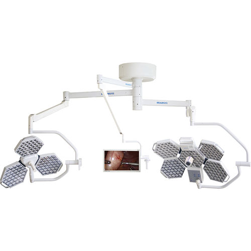 Ceiling-mounted surgical light - SY02-LED3+5-TV - Shanghai Huifeng Medical Instrument - LED / 3-arm / 110V / 60Hz