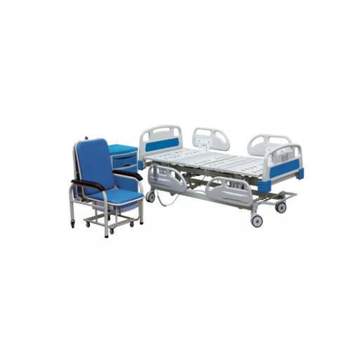 Hospital bed - HF-858 - Shanghai Huifeng Medical Instrument - electric / height-adjustable / folding