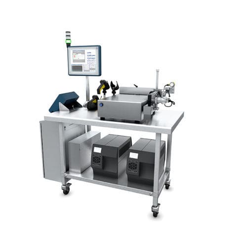 Cardboard box printer MPS Optel Vision thermal / inkjet / compact