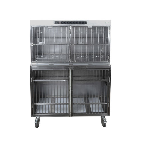 Cat veterinary cage - 80393 - Vetbot - for dogs / modular / 4-compartment