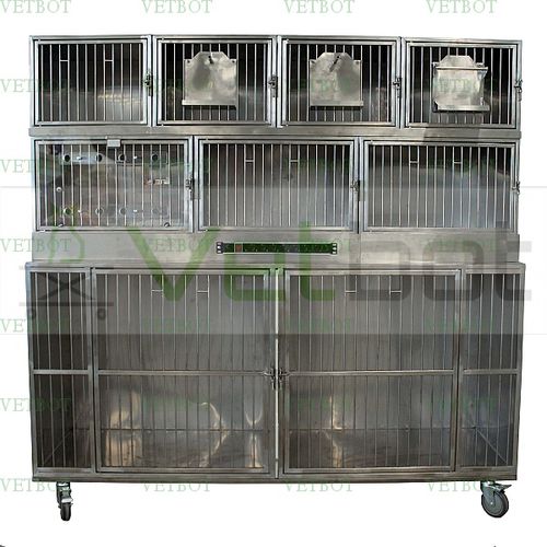 Dog veterinary cage - 80430  - Vetbot - for cats / modular / 9-compartment