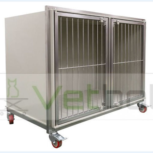 Dog veterinary cage VST Vetbot modular / stainless steel