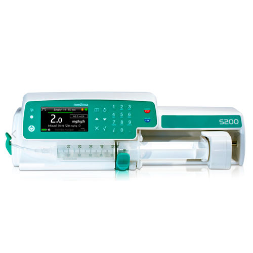 1-channel syringe pump - S200 - Medima - with touch screen / automatic