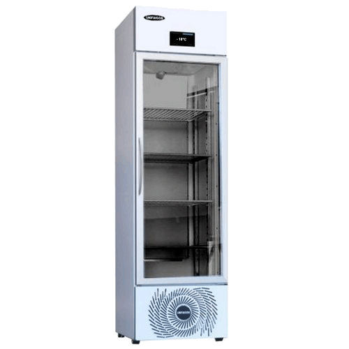 Laboratory freezer - M-VNV 310 IoTty - unifrigor - cabinet / 1-door / with glass door