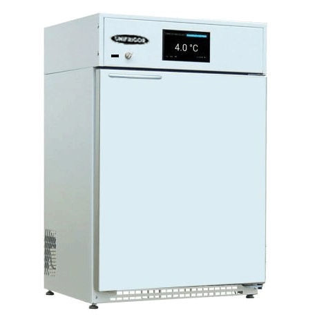 Medical refrigerator - M-APV 140 IoTty - unifrigor - cabinet / 1-door / stainless steel