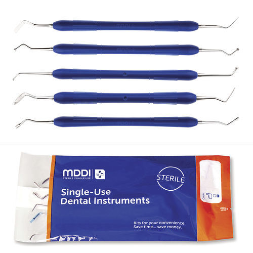 Dental restoration instrument kit - SI650ST-1 - MDDI - Medi Dent Disposable International - sterile