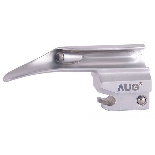 Miller laryngoscope blade - MAXXLITE®  - AUG Medical - metal / fiber optic
