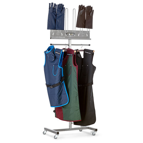 Mobile X-ray apron rack - RR 10CH06 - Podoblock