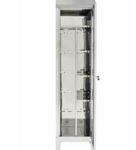 Hospital cabinet - PS/01  - CIROLDI SPA - with shelf / stainless steel / 1-door
