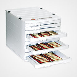 Storage cabinet - Wiedent - for dental prostheses / with drawer