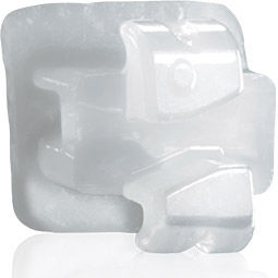 Aesthetic orthodontic bracket - Tip-Edge PLUS®  - TP Orthodontics - transparent