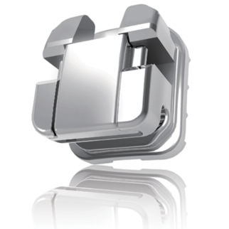 Metal orthodontic bracket - Nu-Edge®  - TP Orthodontics - self-ligating