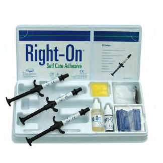 Orthodontic bracket orthodontic adhesive - Right-On® - TP Orthodontics