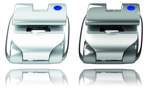 Metal orthodontic bracket - EXPERIENCE™  - GC Orthodontics - aesthetic / self-ligating / ceramic