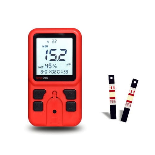 Automatic hemoglobin analyzer - Hemo Spark - Sensa Core Medical Instrumentation Pvt. Ltd. - for clinical diagnostic / portable / reflectance photometry