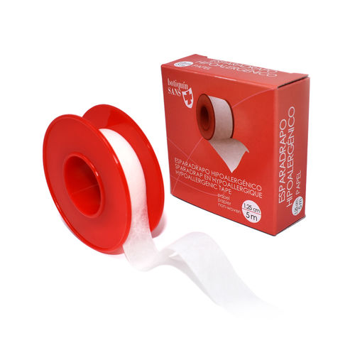 Non-woven medical tape - 626 - botiquin sans - hypoallergenic / transparent