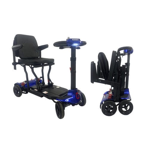 Electric mobility scooter - SWIFTY  - ErgoConcept - 4-wheel / folding