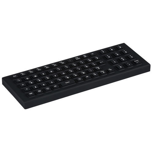 Keyboard with numeric keypad - SIK 65 - PrehKeyTec GmbH - silicone
