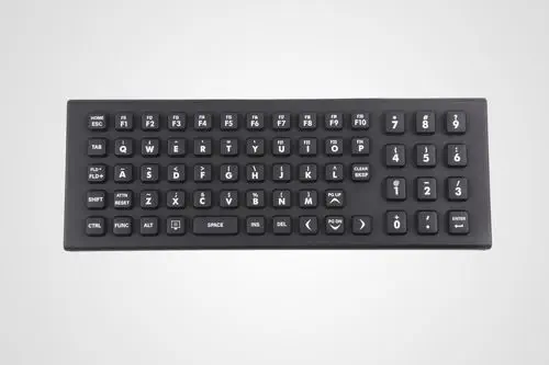 Keyboard with numeric keypad - SIK 65 - PrehKeyTec GmbH - silicone